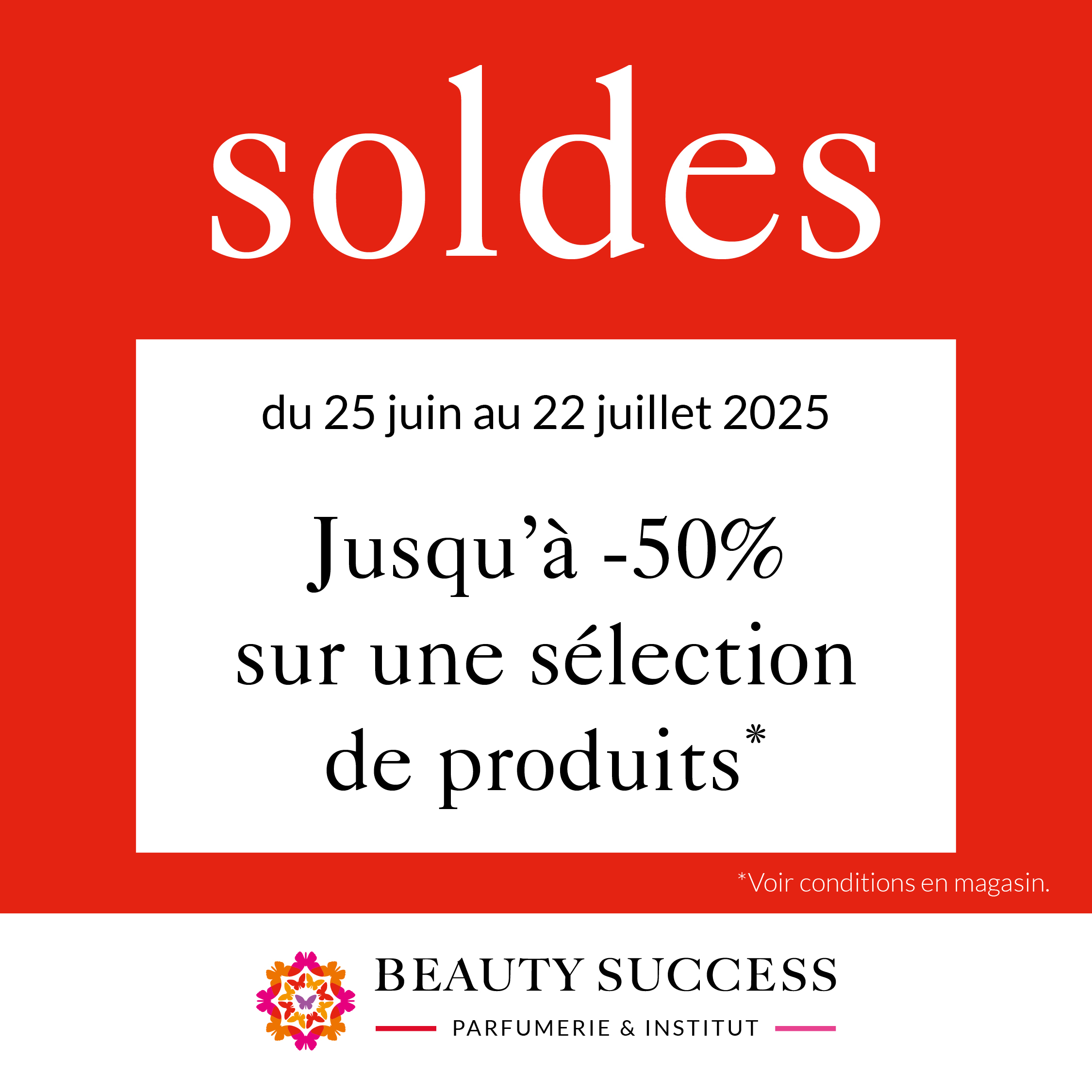 SOLDES ! c'est parti chez Beauty Success