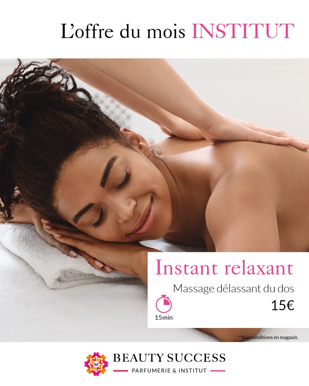 OFFRE DU MOIS INSTITUT