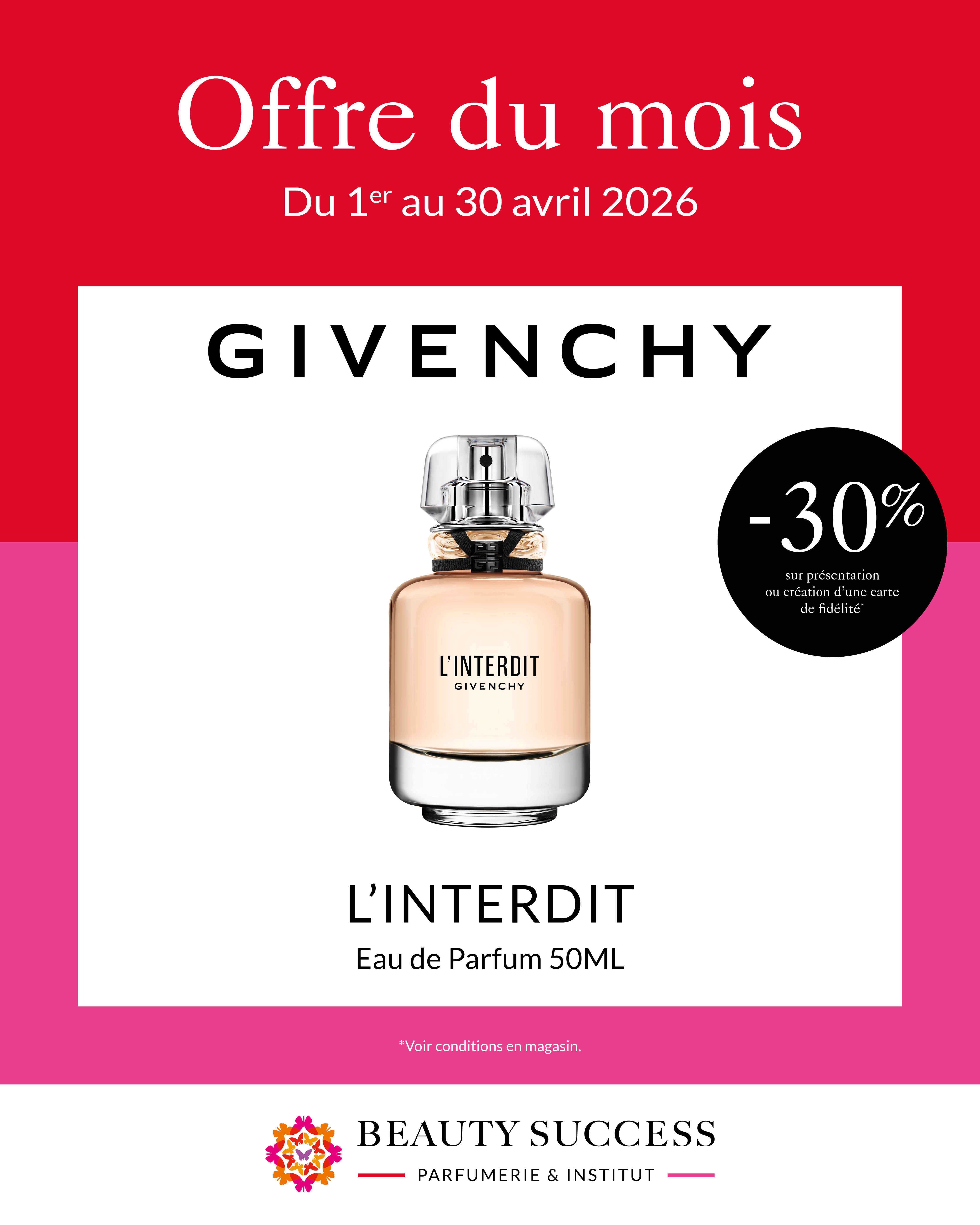 OFFRE DU MOIS GIVENCHY
