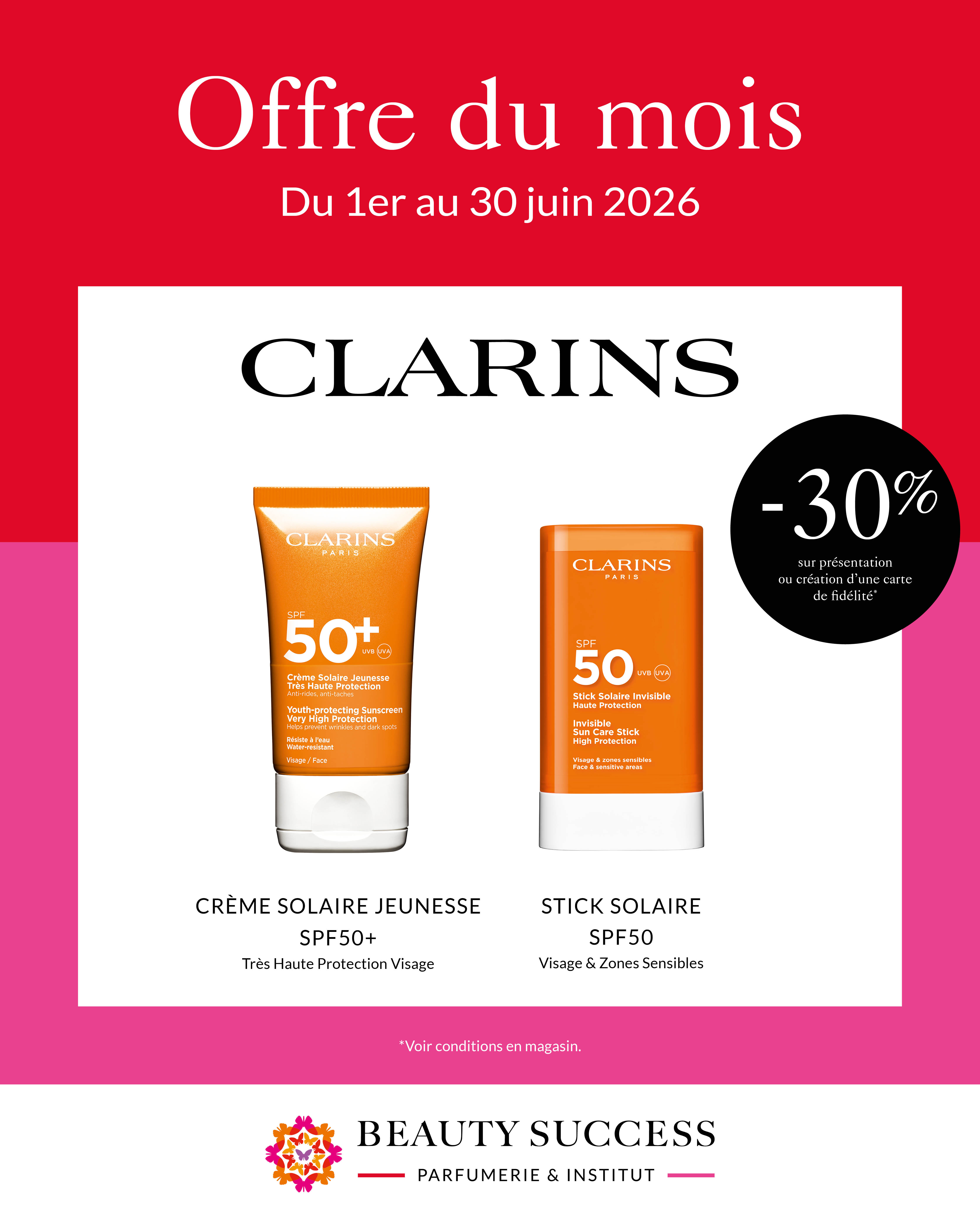 OFFRE CLARINS