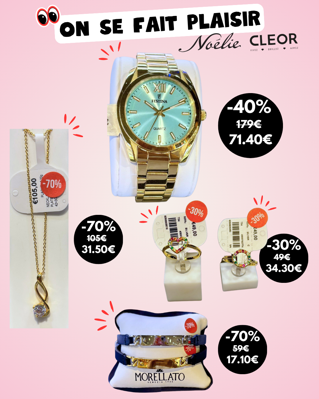 Soldes Cléor et Noélie